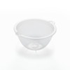 Addis Small Plastic Mixing Bowl, Transparent, 700 ml