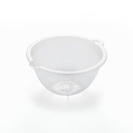 Addis Small Plastic Mixing Bowl, Transparent, 700 ml