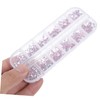 SEWACC Cherry Blossom Pink Acrylic Rhinestones Flatback Nail Art Gems