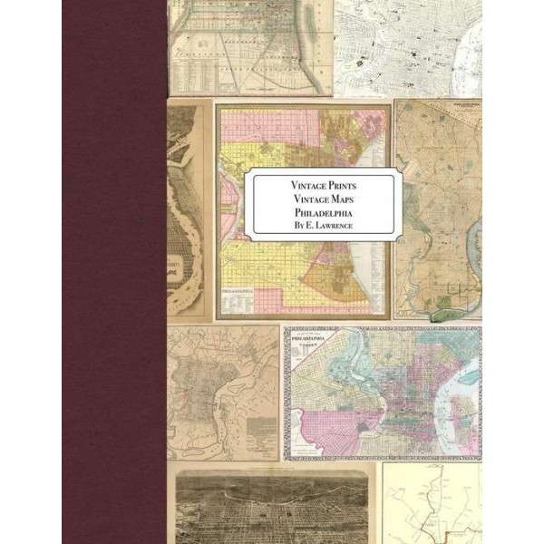 Vintage Prints: Vintage Maps: Philadelphia