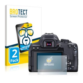 BROTECT Screen Protectors for Canon EOS 850D Ultra Clear Pack of 2
