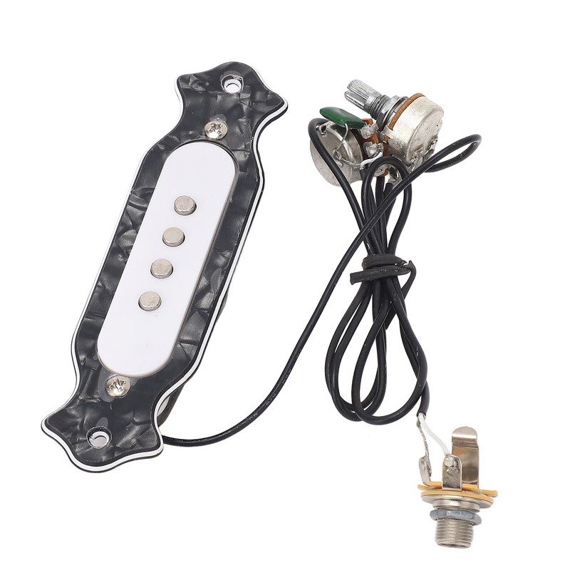 Acoustic Guitar Pickup 4 Strings Copper Coil Guitar Pickup Replacement