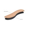 Natural Leather Insoles for Men with Activated Carbon Underlayer, Inserts,