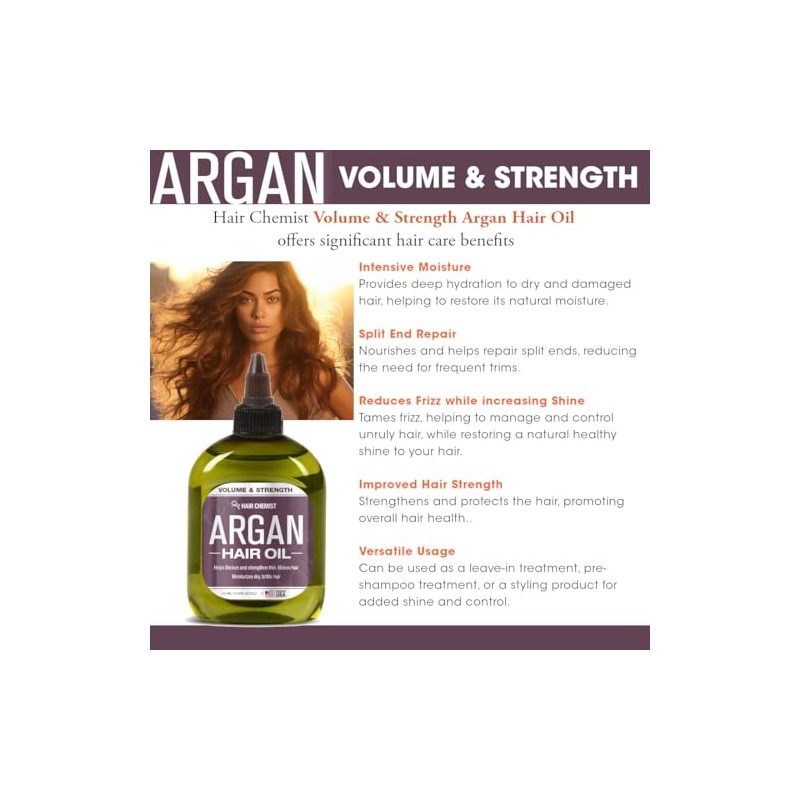 Hair Chemist Aceite para el cabello con volumen y fuerza