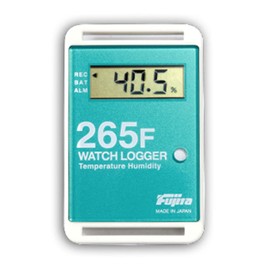 WatchLogger KT-265F-G Data Logger Temperature Humidity Mini Type NFC Communication Color: Green