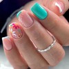 Mrltau 96 Pieces Finger Nails for Children, Cute Artificial Nails