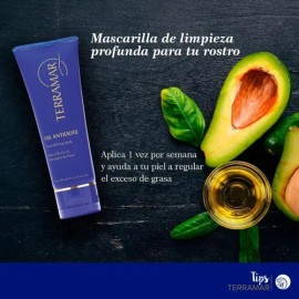 Terramar Oil Antidote Mascarilla Facial  Deep Pore Cleansing Clay Mask for Oily Skin                                                                  