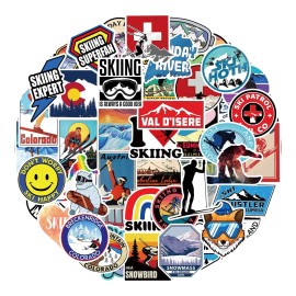 Winter Sports 10 Random Mountain Winter Sports Stickers Ski Snowboarding Decals Free Shipping!