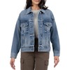 KUT from the Kloth Women's Liz Trucker Drop Jacket Soulder