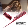 Rat Tail Comb, Triple Neck Comb, Hair Styling Comb with