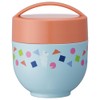 Skater LDNC6AG-A Antibacterial Insulated Lunch Box, Bowl Shape, Lunch Jar,