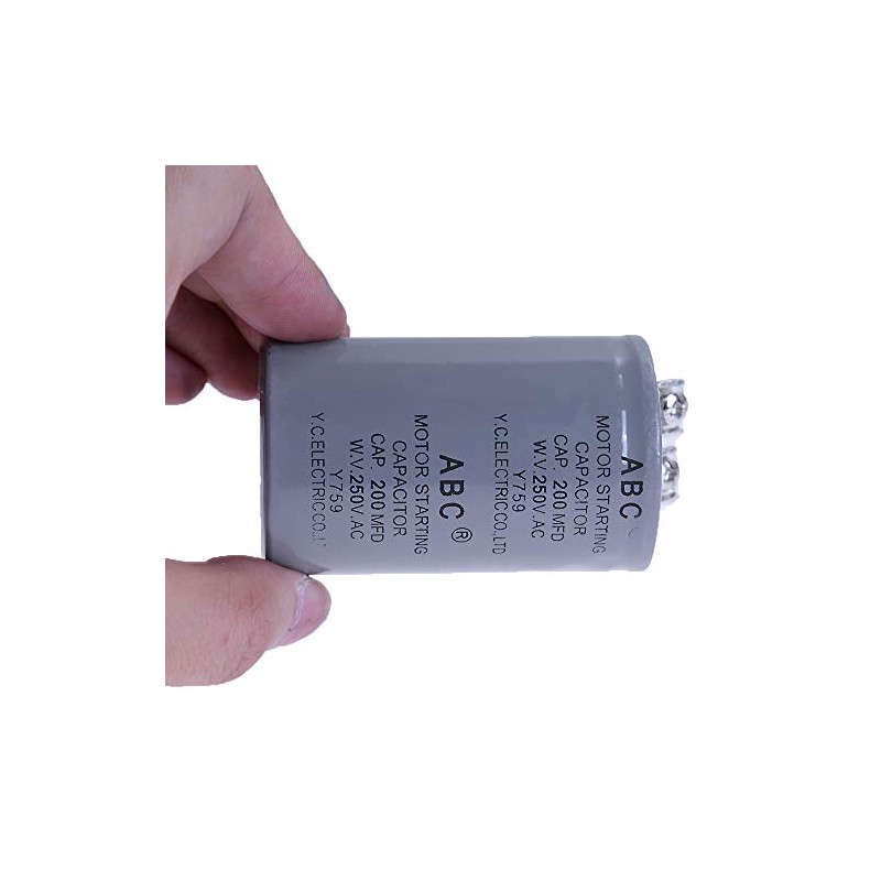 CD60A 200uF 200MFD 250VAC Motor Starting Capacitor ABC 250 VAC