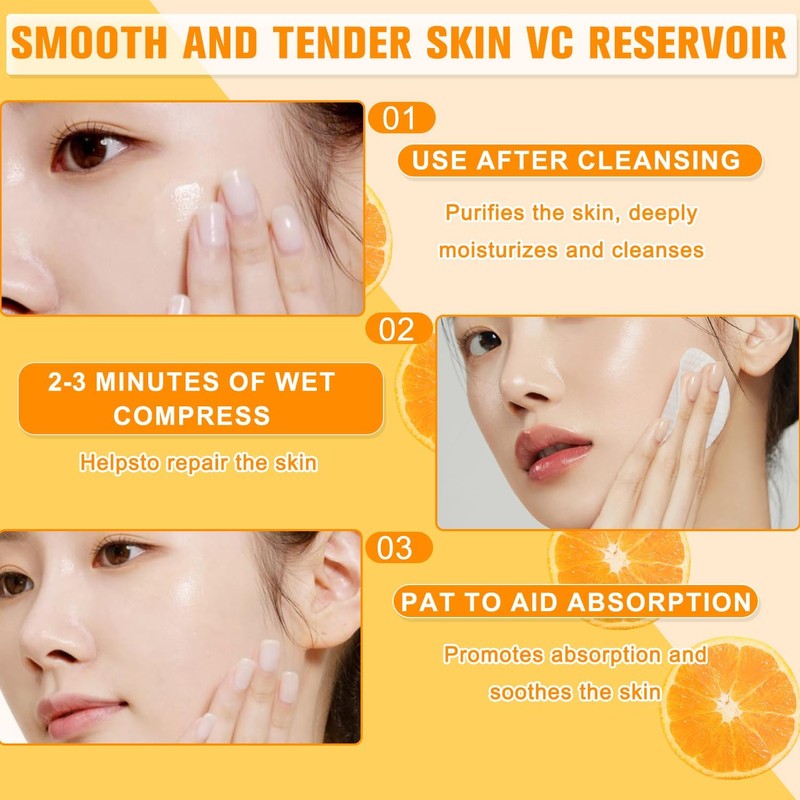 VC Toner Refreshing Hydrating Rejuvenating Wet Compress Moisturizing Water Lotion