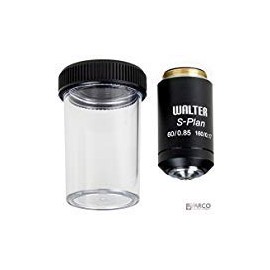 Parco Scientific 58A-0446 60X Semi-Plan Achromatic DIN Objective Lens