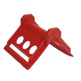 Mytee Products (100 Pack Red Plastic Corner/Edge Protector, 4" Flatbed Tow Truck Trailer
