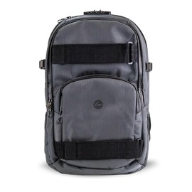 Skunk Nomad Skaters Backpack - Smell Proof - Weather Resistant- With Combination Lock (Slate Gray)