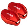 Annette Store Stylish Glass Foot Pile Red, 2 pieces, 1 piece / 아넷스토어 감각적인 글라스 풋파일 레드, 2개, 1개입