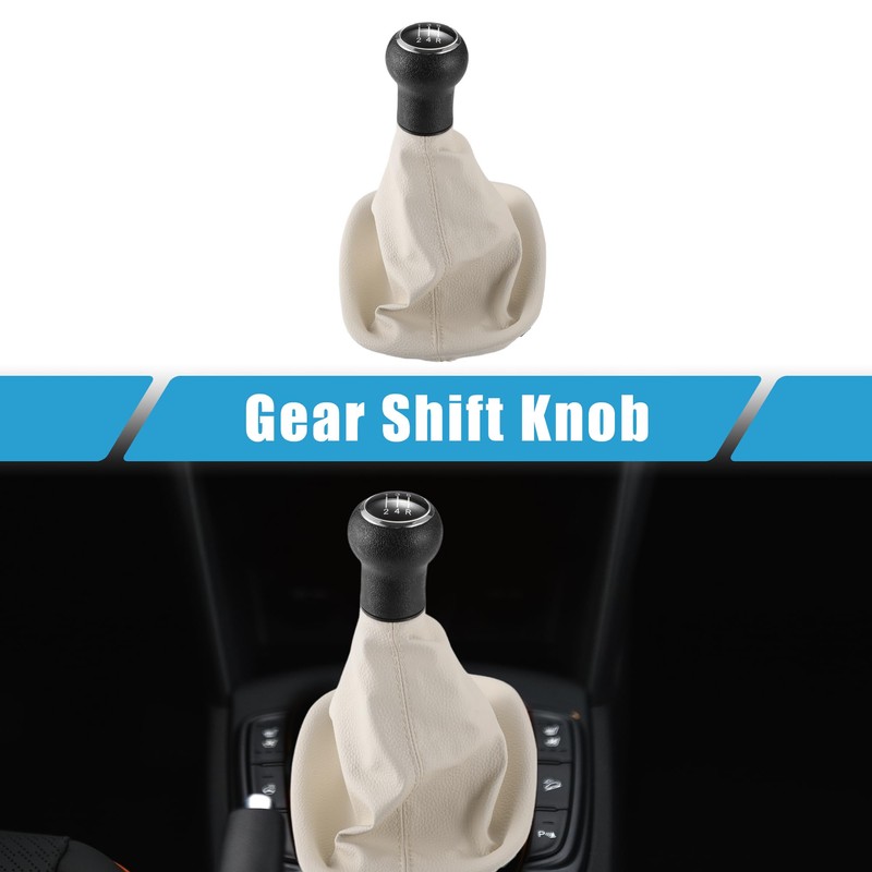 A ABSOPRO 5 Speed Manual Transmission Gear Knob for Volkswagen