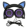 Cat Ear Wired Headphone Noise Reduction Cute Kids Cartoon Headset