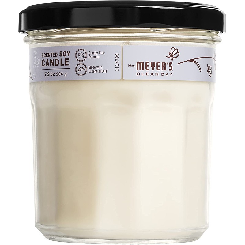 MRS. MEYER'S CLEAN DAY Scented Soy Aromatherapy Candle, 35 Hour