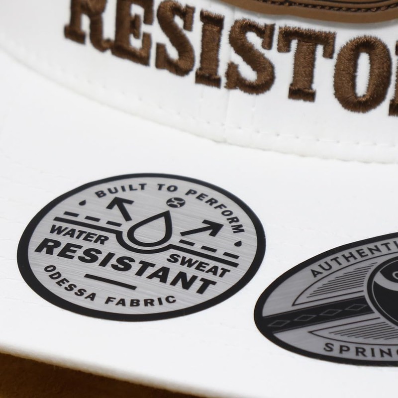 HOOEY Men's Resistol Adjustable Snapback Hat White