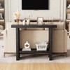 LIFECHOVY Modern Console Tables with Storage, Narrow Entryway Table for