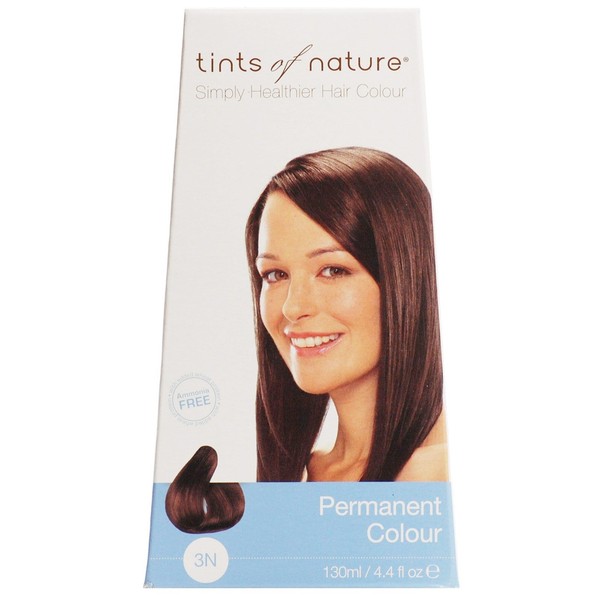 Tints of Nature, Permanent Color, Natural Dark Brown, 3N, 4.4
