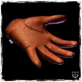 BEAVER GOLF Golf Glove 'Cognac Brown' All Season Ultra, Men, Right (Left-Handed), L