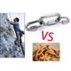 Carabiner 304 Stainless Steel Ring Catch Quick Link Carabiner Connecting