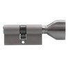 3x Knob Cylinder KSN 60 mm 30/30 Keyed Alike Including