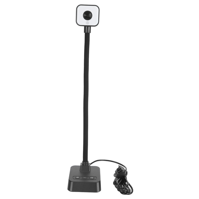 4K USB Document Camera 360 Deg Rotatable Lens Auto Focus