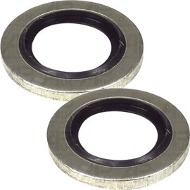 APUK Pair Bonded Seal 1/4" BSP Set Replacement for Case Ford New Holland Massey Ferguson Tractor