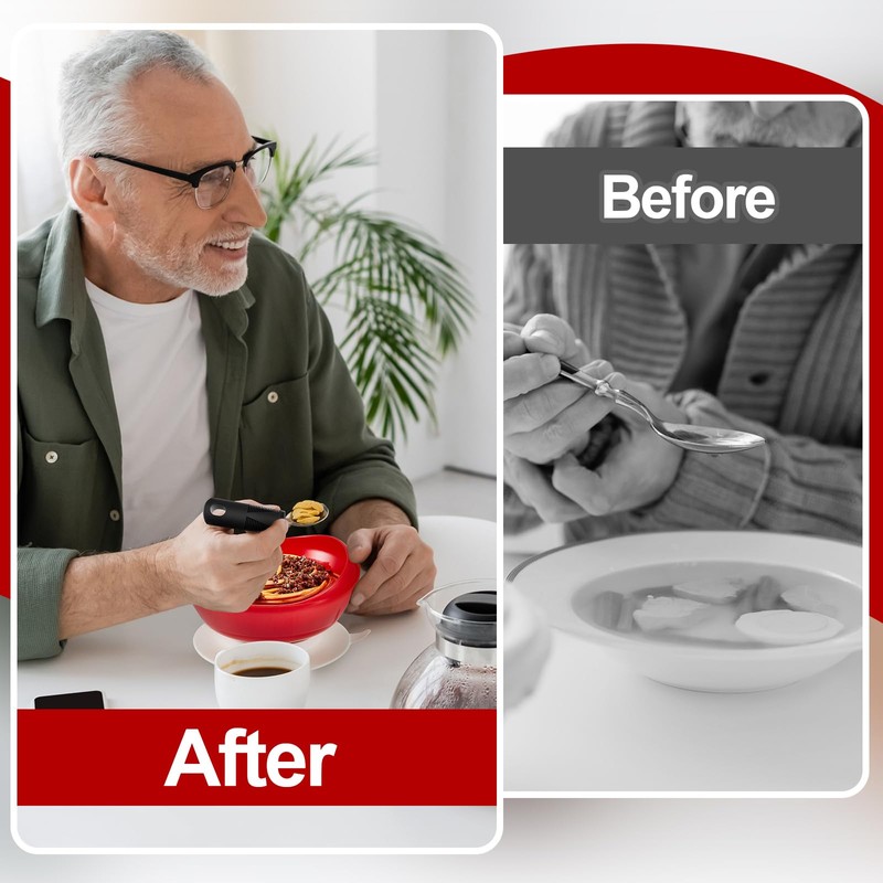 4 Pcs Adaptive Spill Proof Scoop Plates and Bowls with