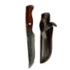 CUSTOM LEATHER SHEATH for Buck 119 Knife – Handcrafted Premium