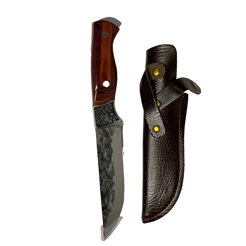 CUSTOM LEATHER SHEATH for Buck 119 Knife – Handcrafted Premium