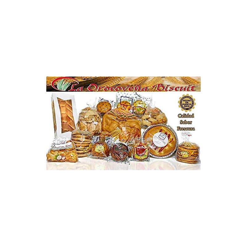1 Pack of Puerto Rican Sweet Rolls (Mallorcas) by La