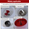 Hole Saw Dust Bowl, Drill Dust Cover Drywall Dust Collector