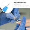 BIUDECO Acrylic Nail Drill Bit Durable Nail Exfoliating Bit for