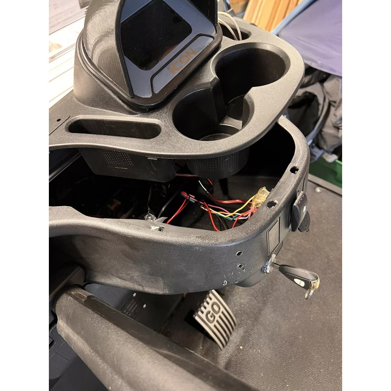 ICON i20 i40 i60 Golf Cart Large Rugged Cup Holder