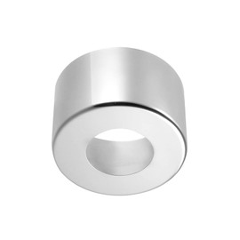 DTGN 66x40mm(DxT) Round Escutcheon Plate - Good for Bathroom Kitchen 33mm Dia Pipe - 201 Stainless Steel Water Pipe Cover - Silver Tone