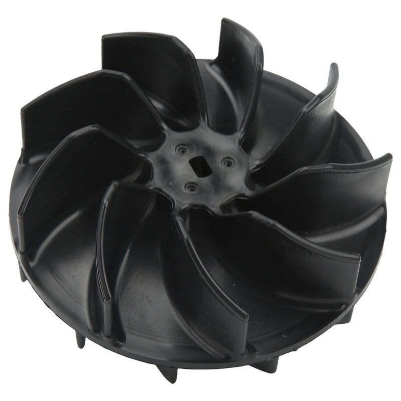 Akozon Black ABS Impeller Fan Leaf Blower Vacuum Part 125