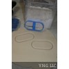 YNGLLC Oblong Round Rectangle Geometric Elongated Pill Shape Oval Cookie