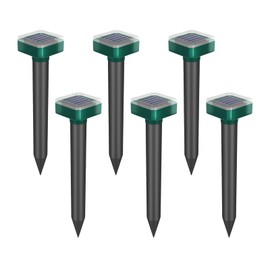 DARUCOT Solar Deer Repellent Outdoor, Deer Repellent Devices, Deer Repeller for Yard, Deer Repellent, Deer Deterrent Devices Outdoor, Deer Away for Yard, Deer Away (6, Green)