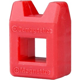 Red Lightweight Magnetizer Demagnetizer for Screwdriver Bits Tips Screw Driver Magnetic Practical Pick Up Tool Screwdriver Magnetizers,Nut Drivers