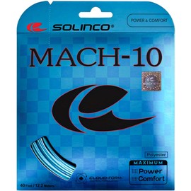 Solinco Mach-10 Racquet Tune Up Kit – Tennis String + Optional Overgrips