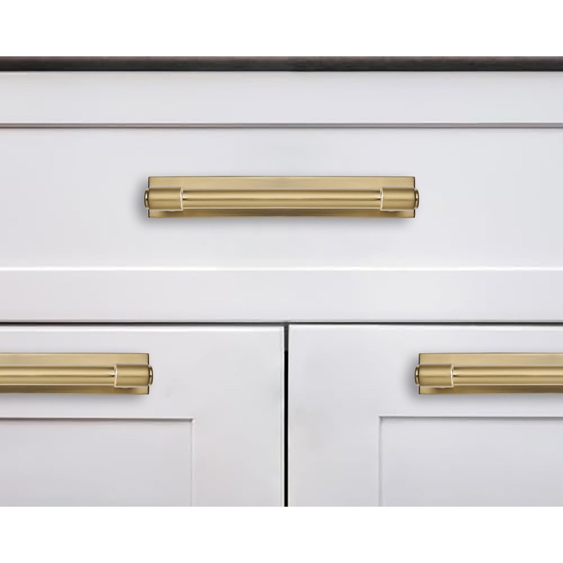 khtumeware 5 Pack 6 Inch（152 mm Center to Center Brushed