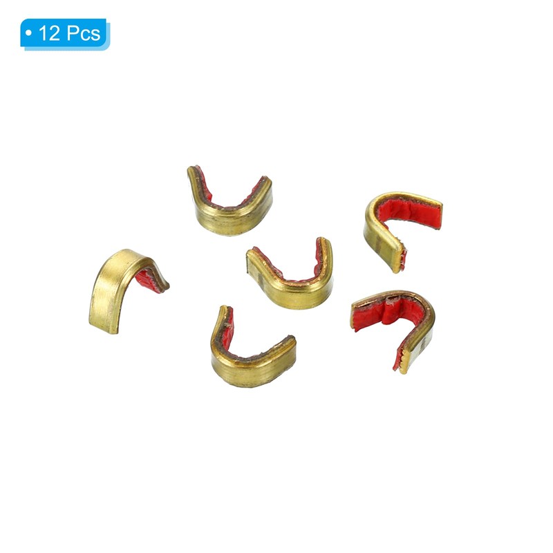 PATIKIL Bow String Knocking Points 12pcs Brass Archery Bowstring Knock
