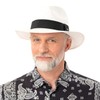 Lipodo White Night Traveller Hat Men´s Hats Straw (M (56-57