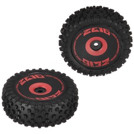 Hi-Tec Wltoys Front Tire Set (Red) (Explorer BL Buggy) WLC-2013 Spare Parts