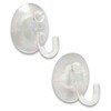 W4 Suction Hook - Pack of Two - Clear